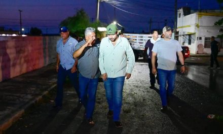 Atiende Carlos Villarreal reportes ciudadanos por tromba