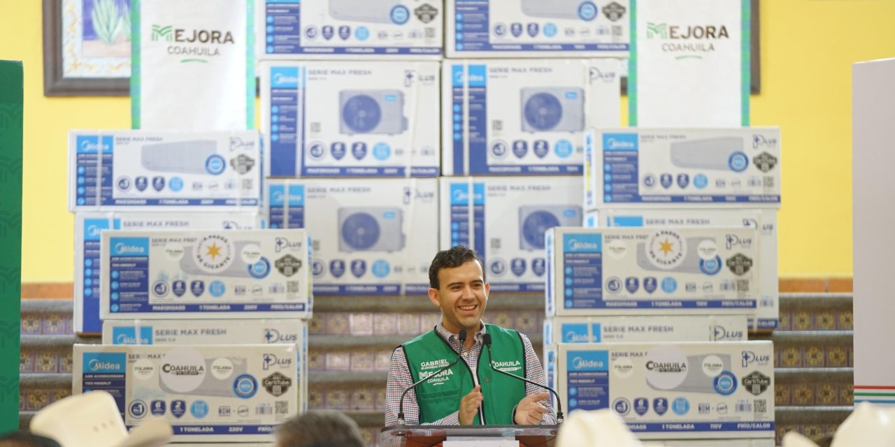 Mejora Coahuila ofrecerá minisplits a bajo costo