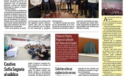 Portada RCG Fronteriza [5 de mayo de 2025] Proyectan obras en Acuña con apoyo del NADbank; celebrarán el Día del Estudiante con la carrera Electro Run  y más…