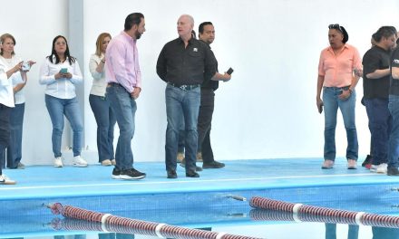 Supervisa Román Cepeda rehabilitación del Multideportivo Oriente 