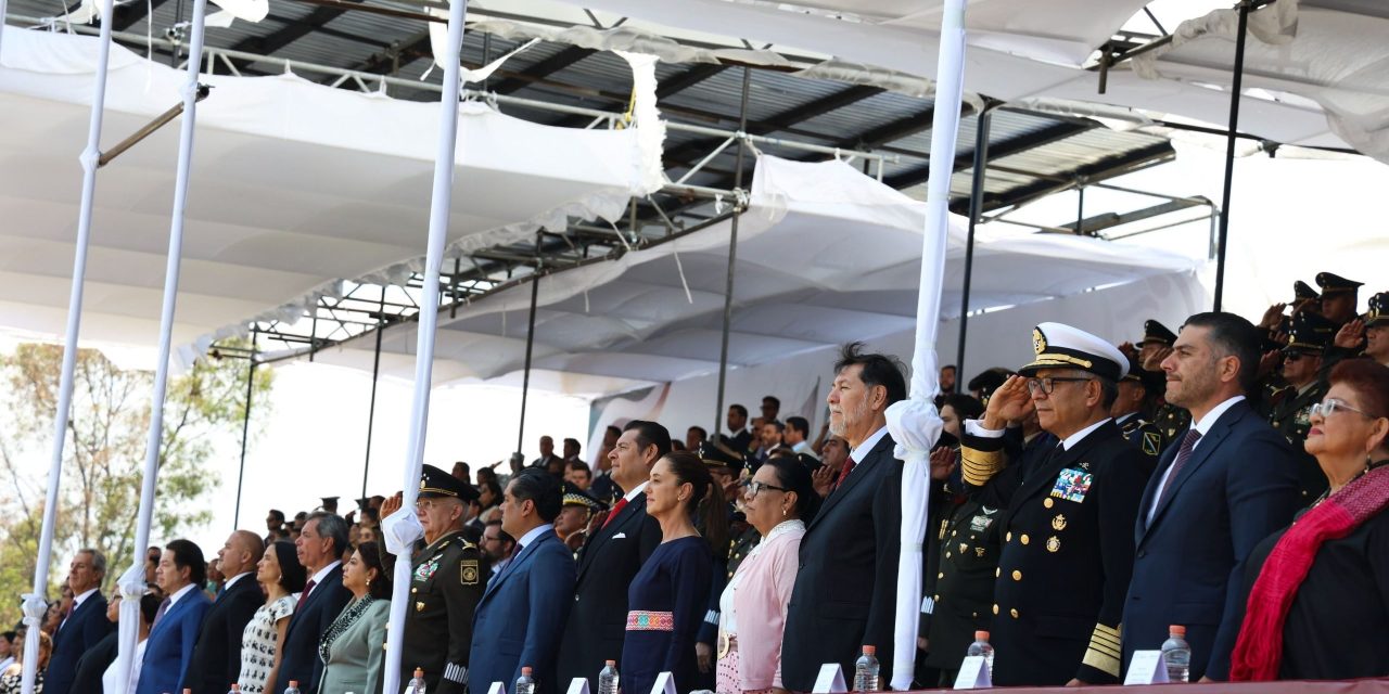 Conmemora Claudia Sheinbaum la Batalla de Puebla