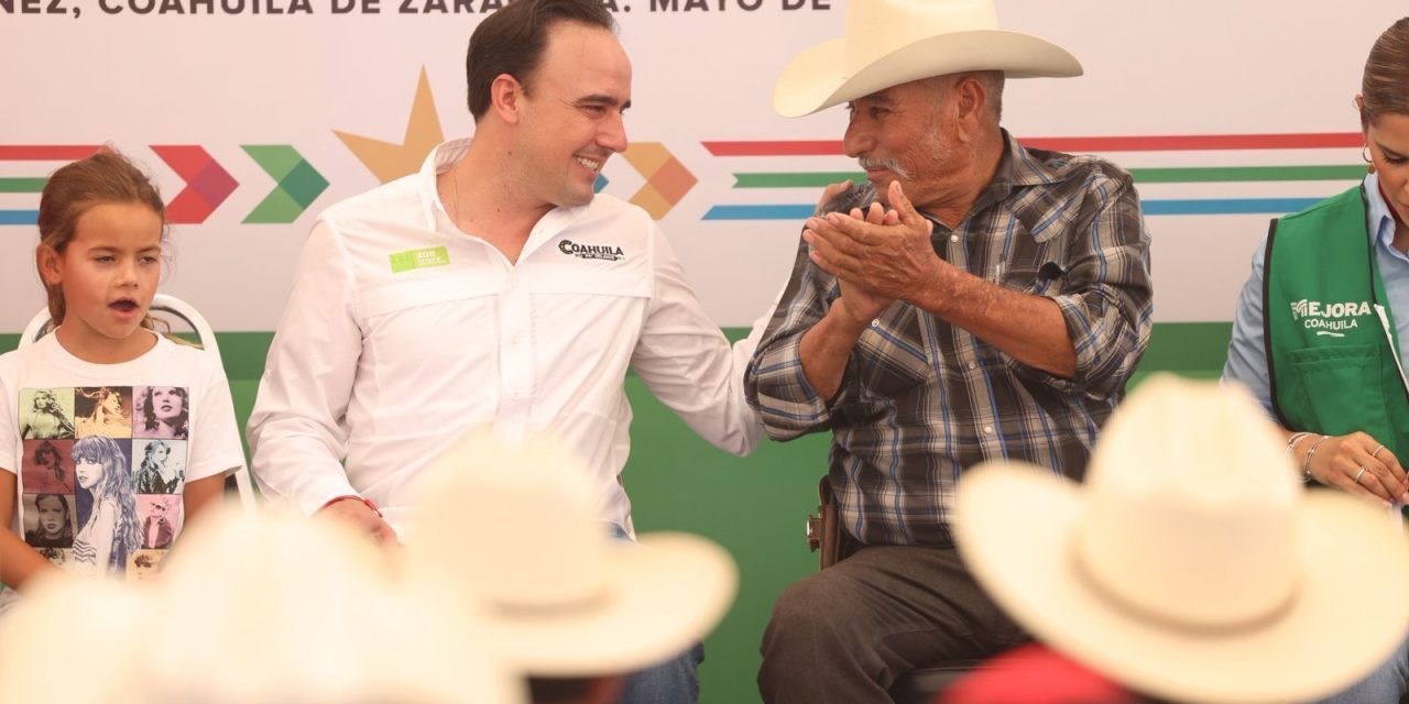 Da inicio Manolo Jiménez al Programa de Suplemento Alimenticio para Ganado