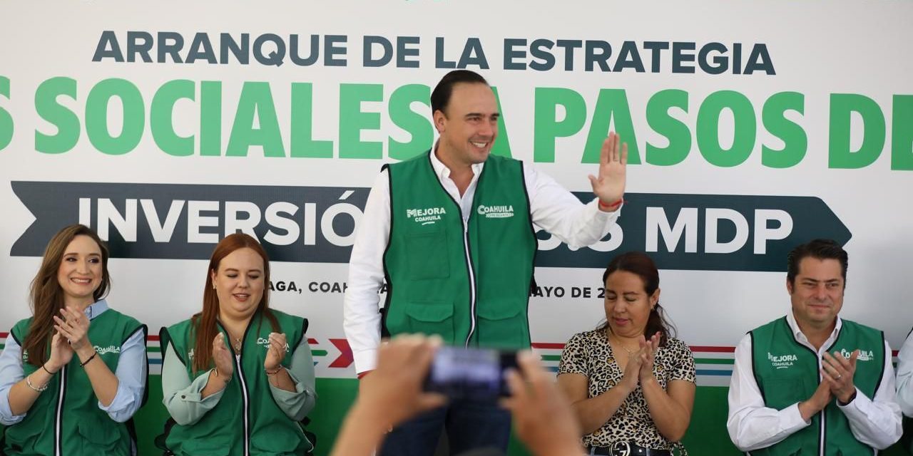 Cumple Manolo Jiménez sus compromisos con los coahuilenses