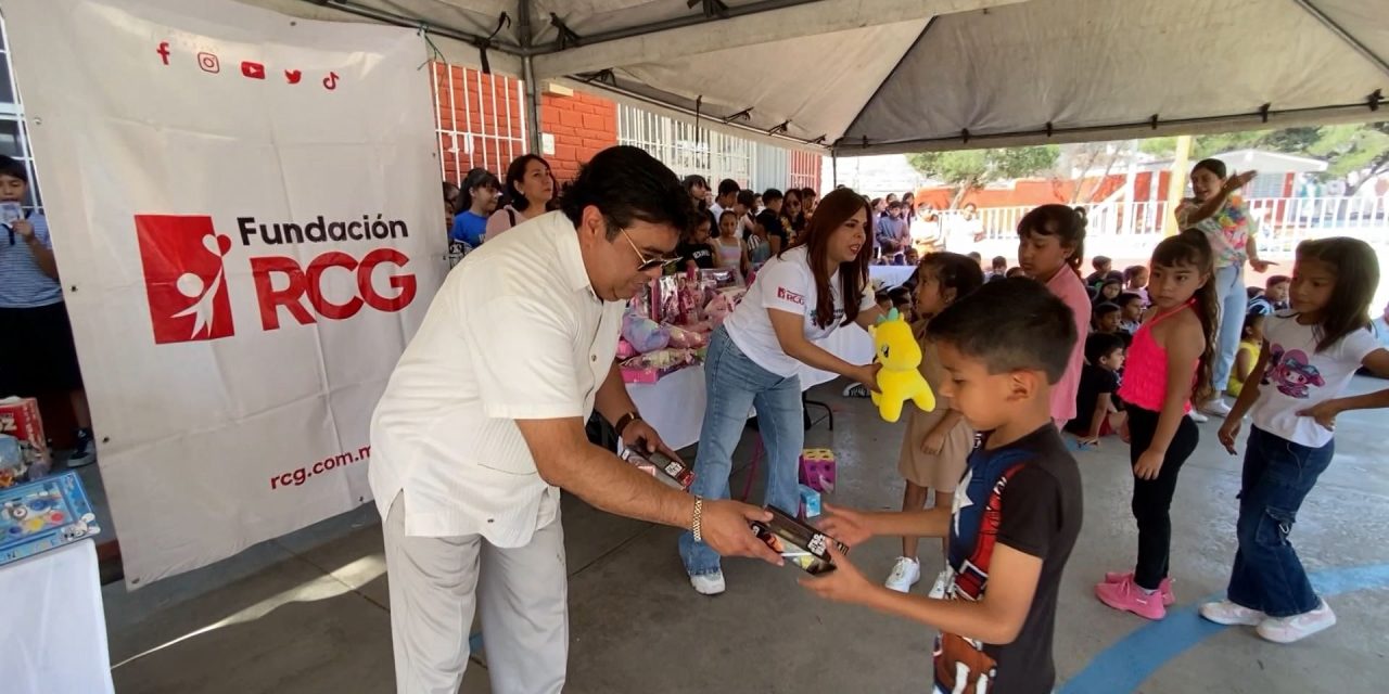 Lleva Fundación RCG alegría a niñas y niños