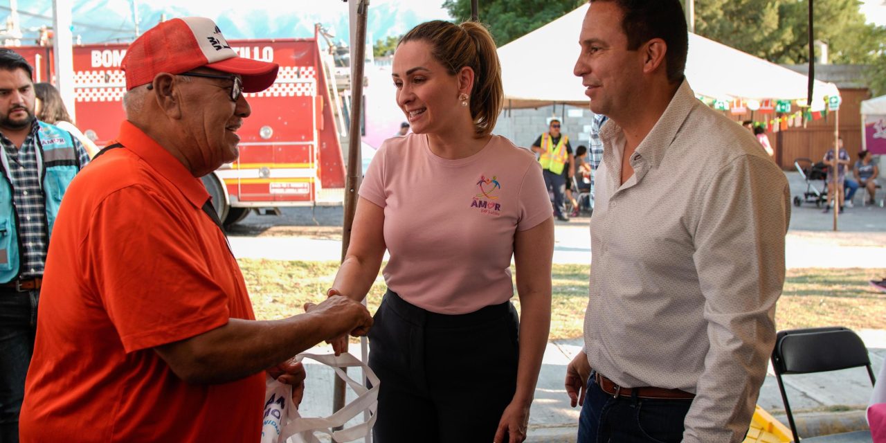 Javier Díaz y Luly López envían  ‘Alimentos de Corazón’ a zona rural