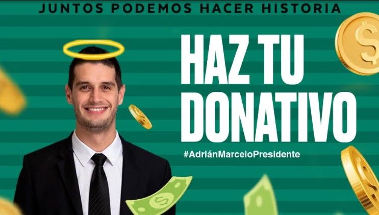 Adrián Marcelo lanza campaña y pide apoyo para ‘comprar’ al Santos Laguna