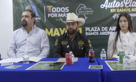Anuncian exposición de autos clásicos en Ramos Arizpe