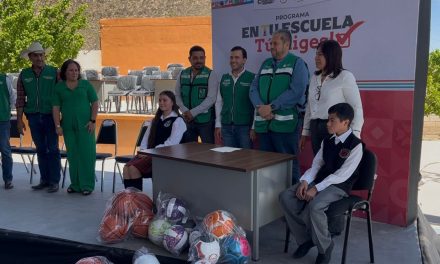 Construyen 3 aulas didácticas en la escuela Rubén Moreira Flores de Ramos Arizpe
