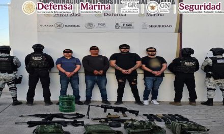 Capturan a presunto líder de célula de sicarios de Los Chapitos en Culiacán