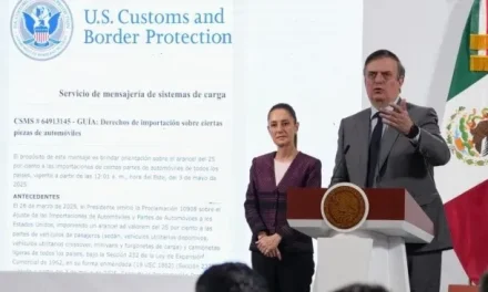 Autopartes mexicanas no tendrán aranceles, anuncia Marcelo Ebrard