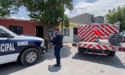 Flamazo en una vivienda de Ramos Arizpe
