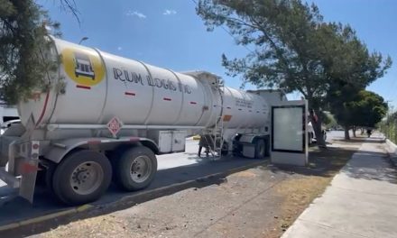 Guardia Nacional asegura pipa con combustible de dudosa procedencia