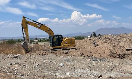 Inician los trabajos de limpieza del terreno donde será el Hospital Regional de Saltillo