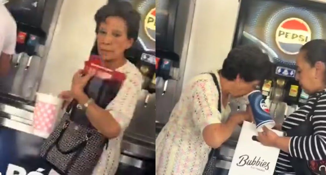 ¿No que un México sin hambre, Claudia? Captan a dos mujeres que se llevan el refresco del Costco en jarras