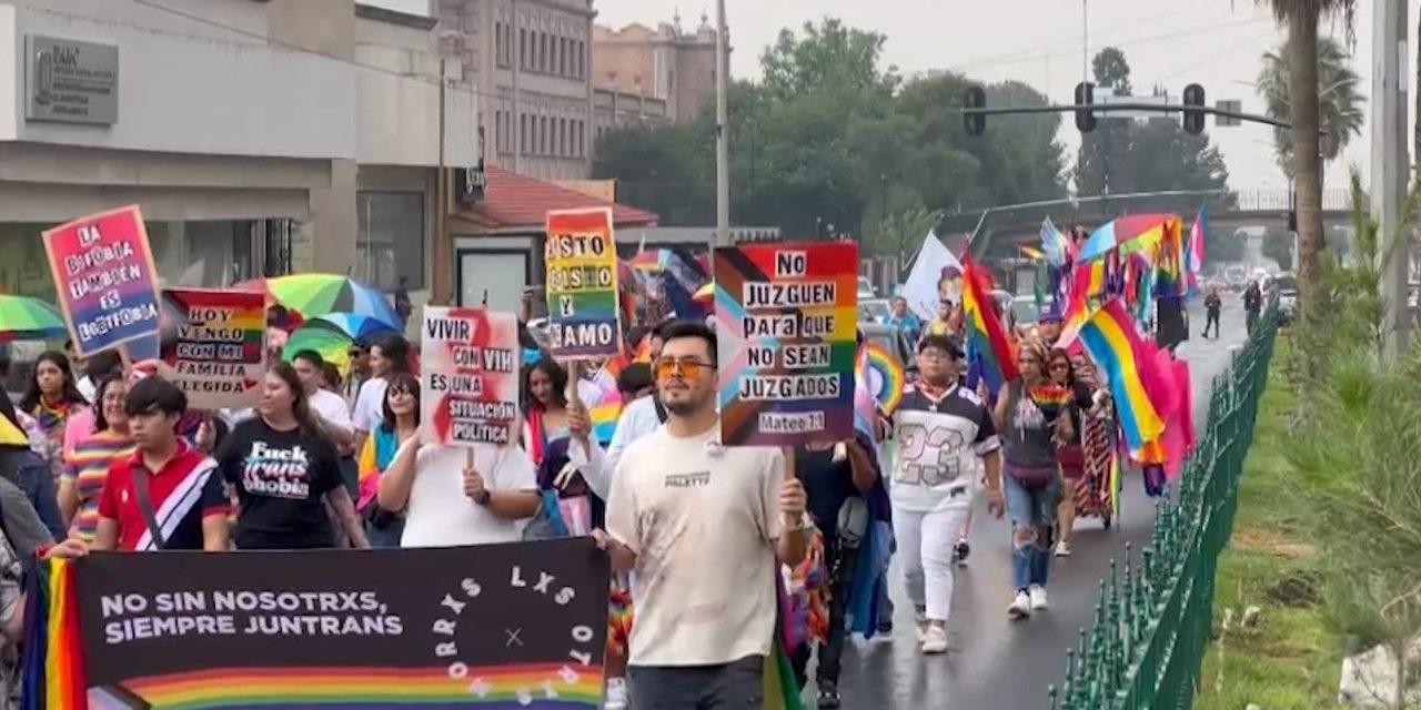 Marchan en Saltillo  para mostrar evolución en su cometido; la inclusión