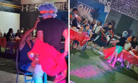 Hombre intenta acuchillar a payasito que le bailaba a una mujer en Nuevo León (video)