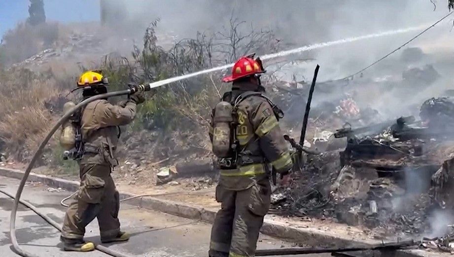 Saltillo: Hombre se queda sin hogar al registrarse un incendio en su tejaban