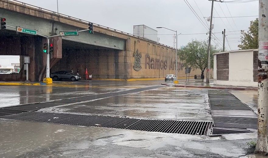 En Ramos Arizpe  hay saldo blanco por lluvias