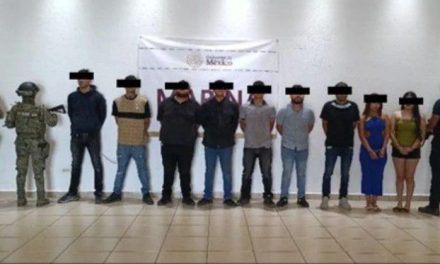 Detienen a nueve integrantes de Los Salazar en operativo en Guaymas