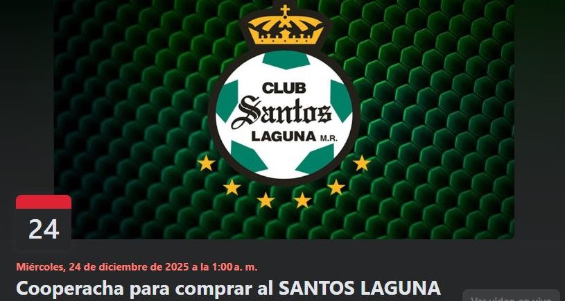Laguneros arman ‘coperacha’ para comprar al Santos Laguna