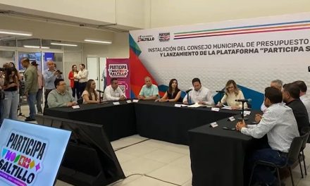 Presentan la plataforma ‘Participa Saltillo’ para elegir obras al interior de las colonias