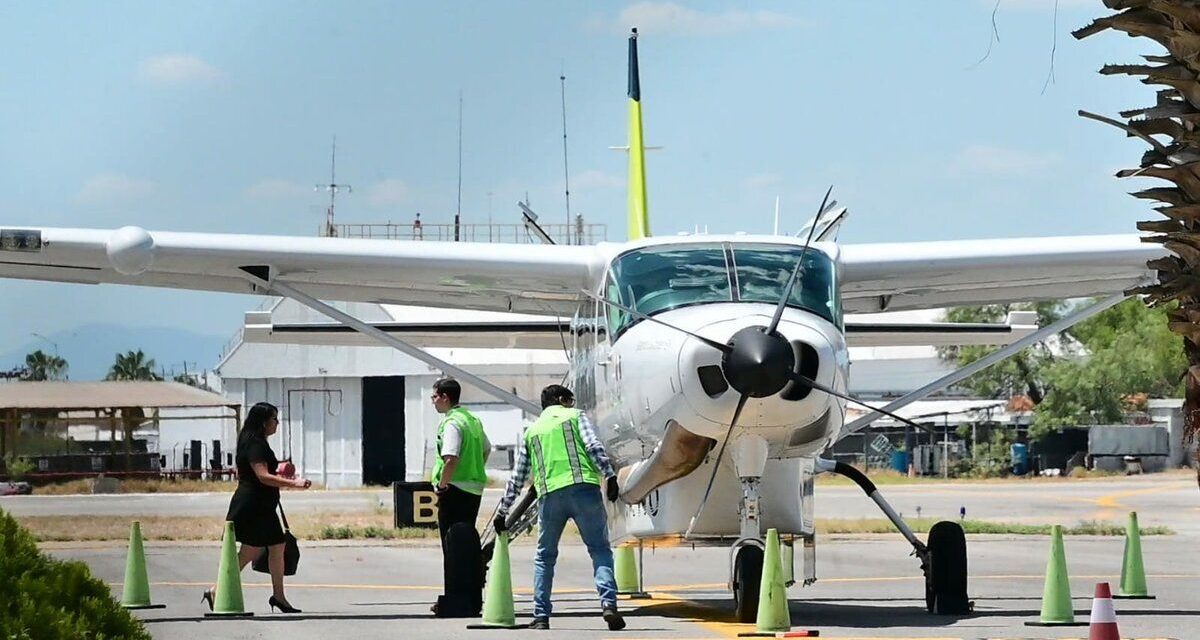 Inauguran ruta aérea Monclova-Monterrey