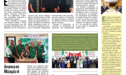 Portada RCG Carbonífera [18 de junio de 2025] Coahuila fortalece su relación con Estados Unidos; arranca en Múzquiz el programa de minisplit a bajo costo y más…