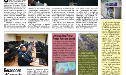 Portada RCG Centro [7 de junio de 2025] Carlos Villarreal encabeza Sesión de Consejo Ciudadano; Arranca obra de pavimentación en el Centro de Monclova y más…