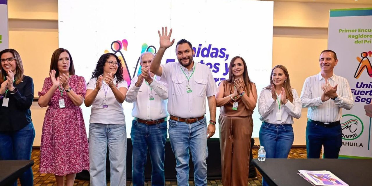 Carlos Villarreal participa en Encuentro Estatal del ONMPRI