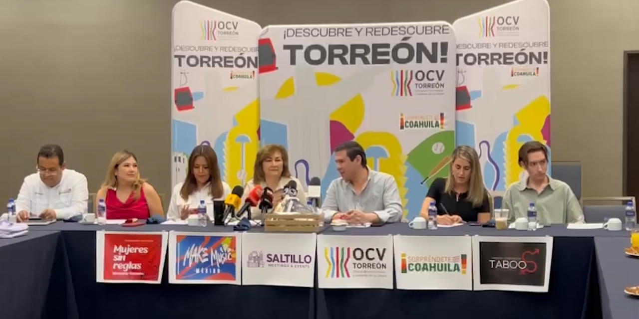 Oficina de Convenciones presenta agenda de eventos en Torreón