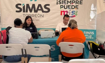 Simas Torreón acerca sus servicios a la colonia San Joaquín