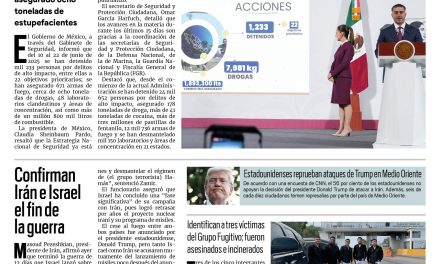 Portada RCG Nacional e Internacional [25 de junio de 2025] Gobierno federal mantiene acciones en materia de delitos de alto impacto; confirman Irán e Israel el fin de la guerra y más…