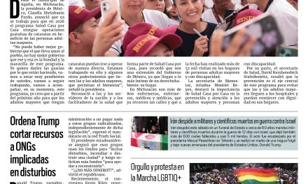 Portada RCG Nacional e Internacional [29 de junio de 2025] Programa Salud Casa por Casa brindará operaciones de cataratas sin costo; Ordena Trump cortar recursos a ONGs implicadas en disturbios y más…