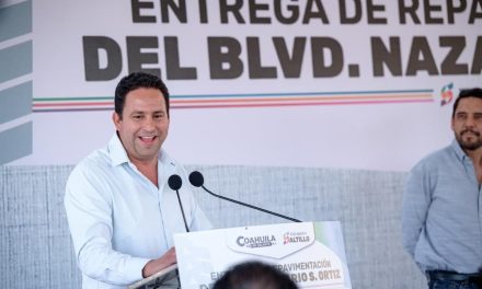 Entrega Javier Díaz repavimentación en el Nazario S. Ortiz Garza