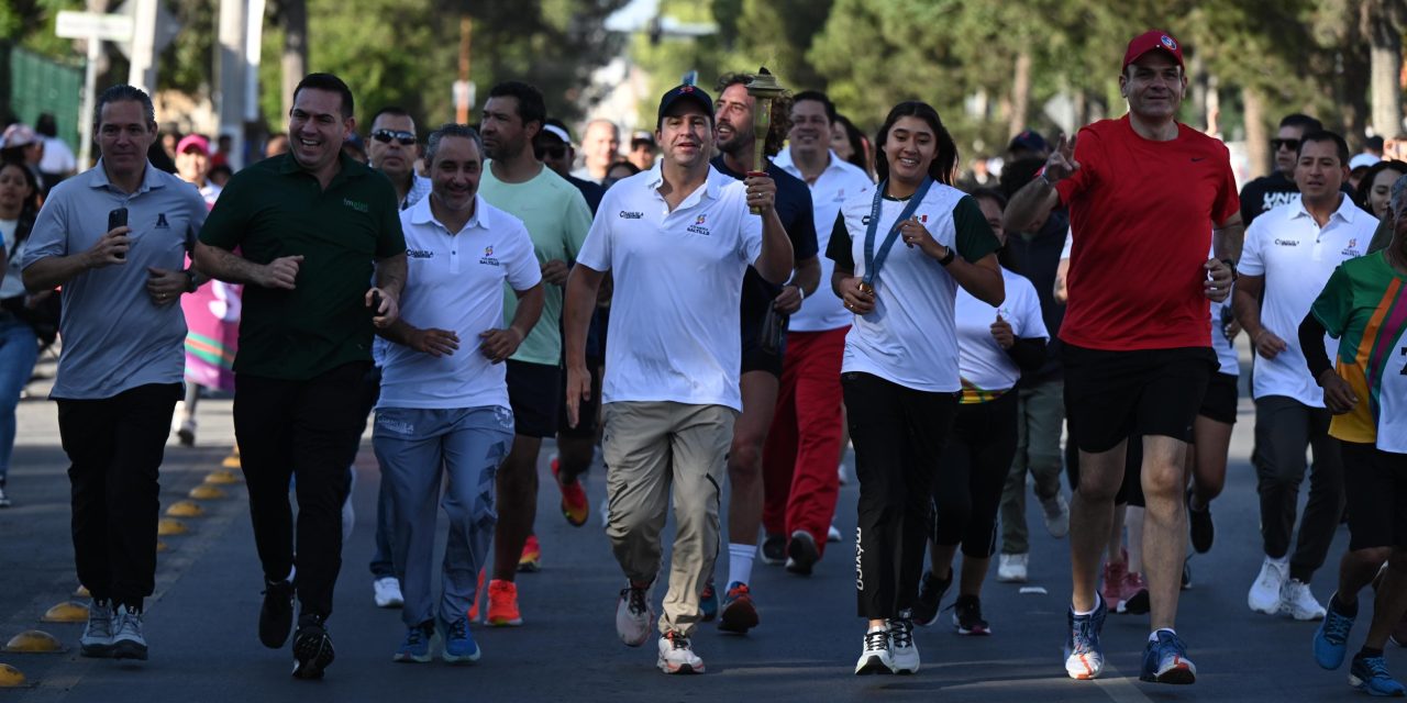 Saltillenses festejan el 15 aniversario de la Ruta Recreativa
