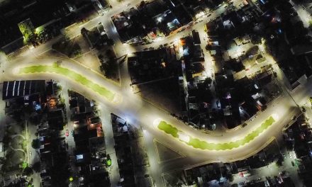 Mejoran la iluminación del bulevar Libertad en Ramos Arizpe