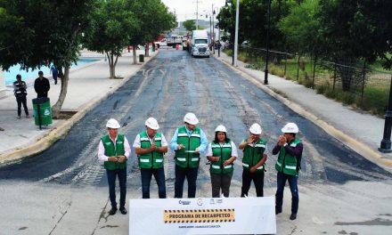 Gobierno de Tomás Gutiérrez arranca más obras de recarpeteo