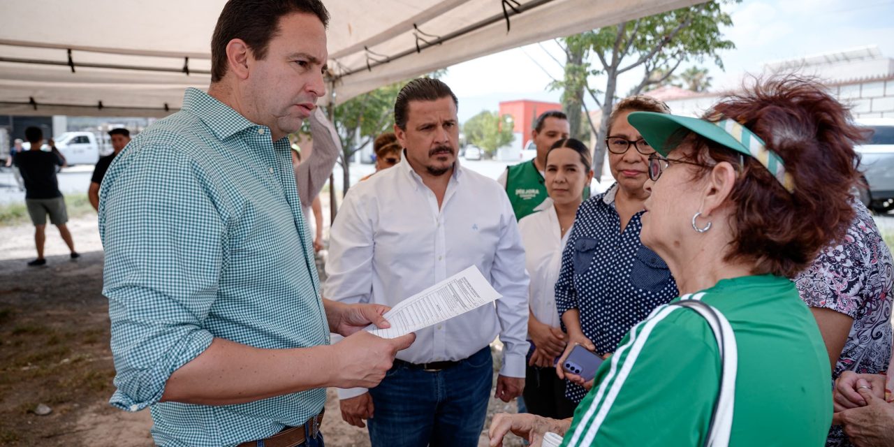 Javier Díaz Supervisa cuadrillas de ‘Aquí Andamos’
