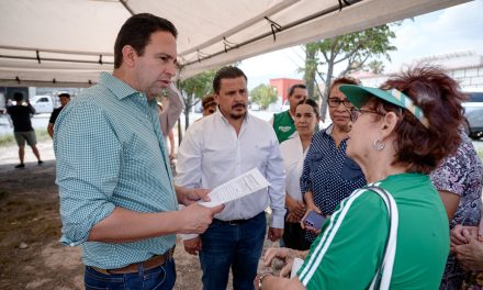 Javier Díaz Supervisa cuadrillas de ‘Aquí Andamos’
