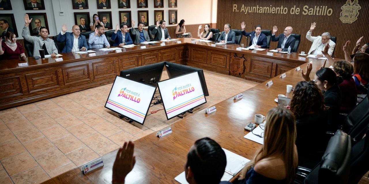 Aprueba Cabildo de Saltillo estímulos fiscales