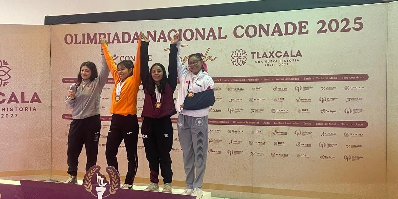 Coahuila concluye con tres bronces en judo en la Olimpiada Nacional