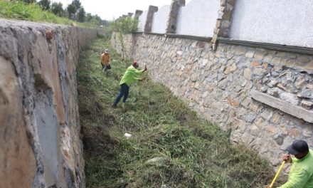 Atienden brigadas de ‘Aquí Andamos’ el arroyo Ceballos con acciones de limpieza