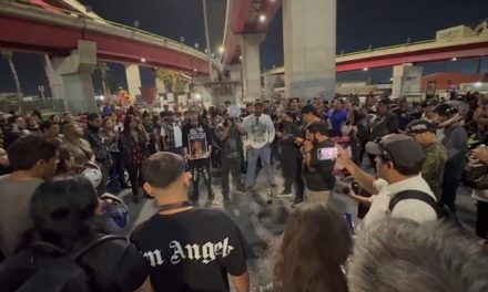 Así fue el  cierre vial por manifestación de motociclistas en Saltillo