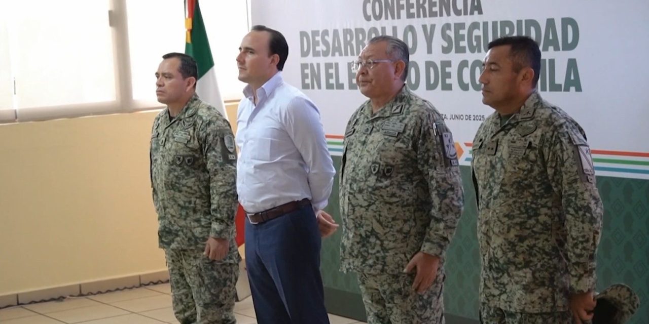 Comparte gobernador modelo de seguridad con militares de todo el país