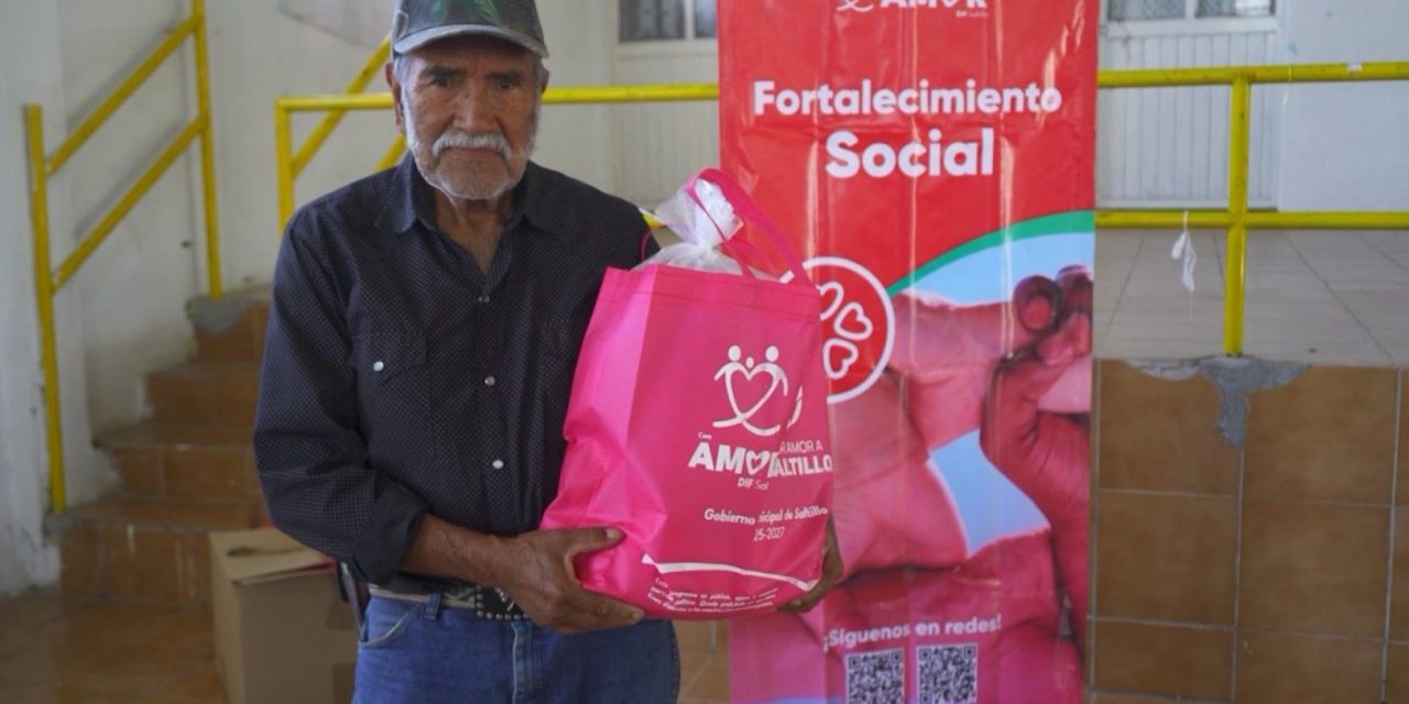 Concluye el DIF Saltillo primera entrega de Alimentos Nutritivos