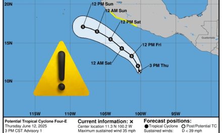 Tormenta tropical Dalila se forma frente a las costas del Pacífico mexicano y pone en alerta a cinco estados