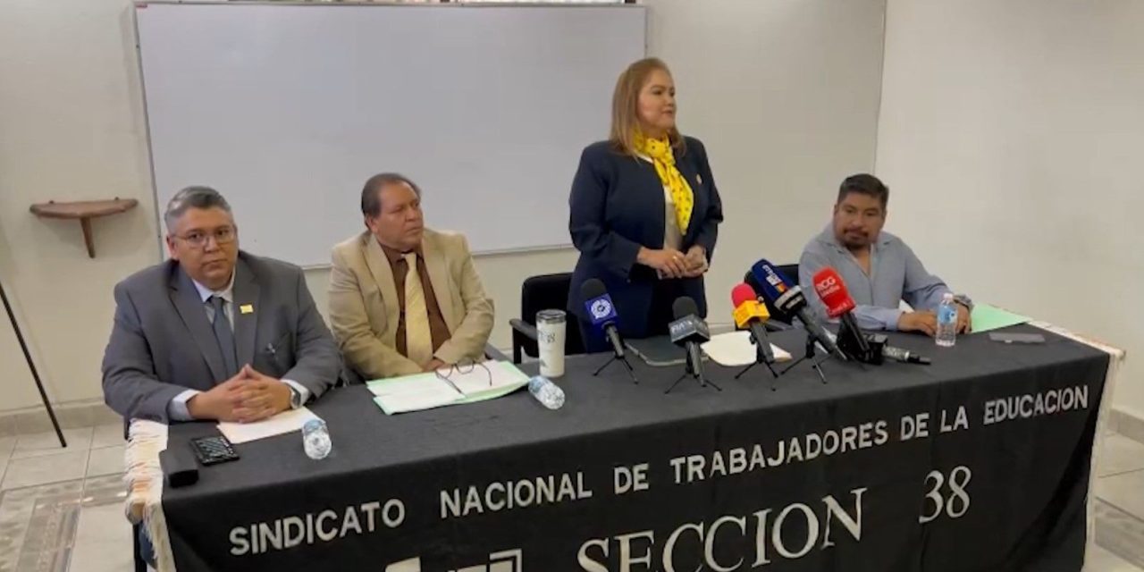 Da su postura líder de la sección 38