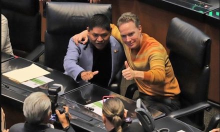 Erasmo Catarino asume como senador suplente del Partido Verde