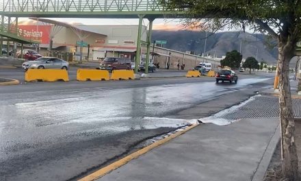 Todo un foco de infección provocan aguas negras en el bulevar Mirasierra