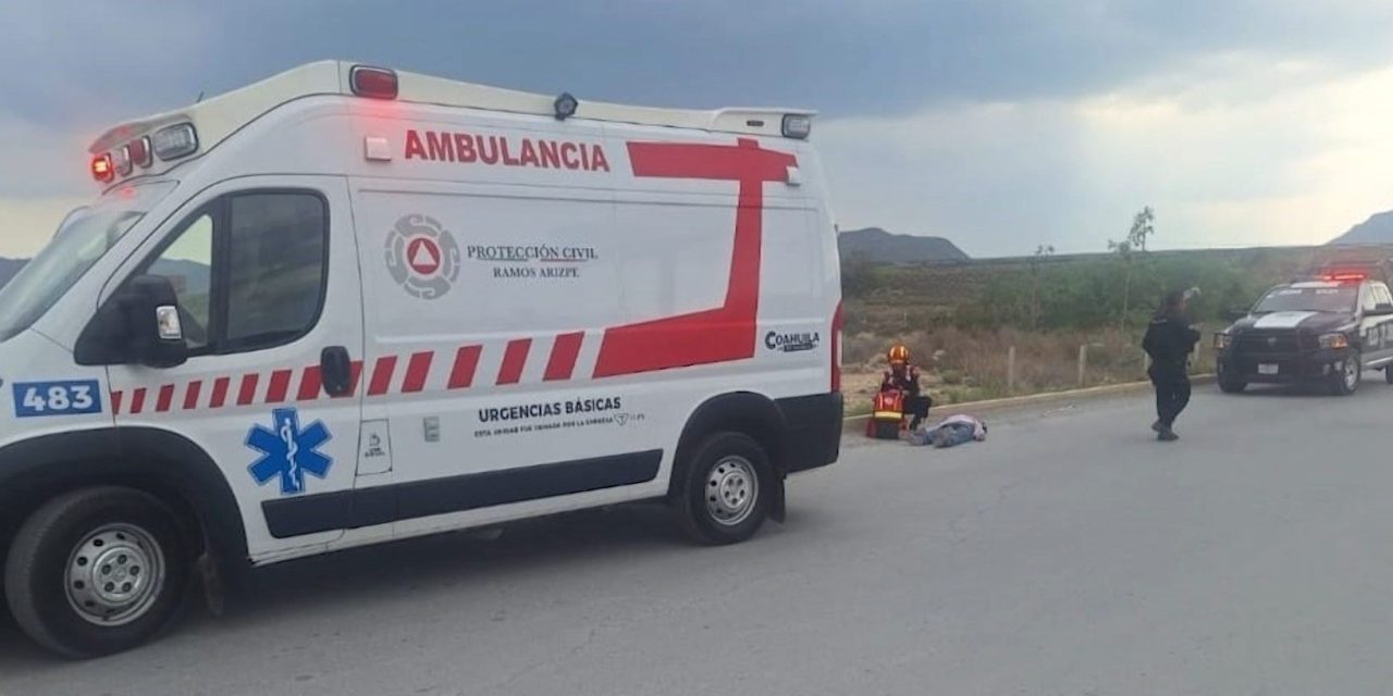 Hombre muere repentinamente mientras se dirigía a su domicilio en Ramos Arizpe